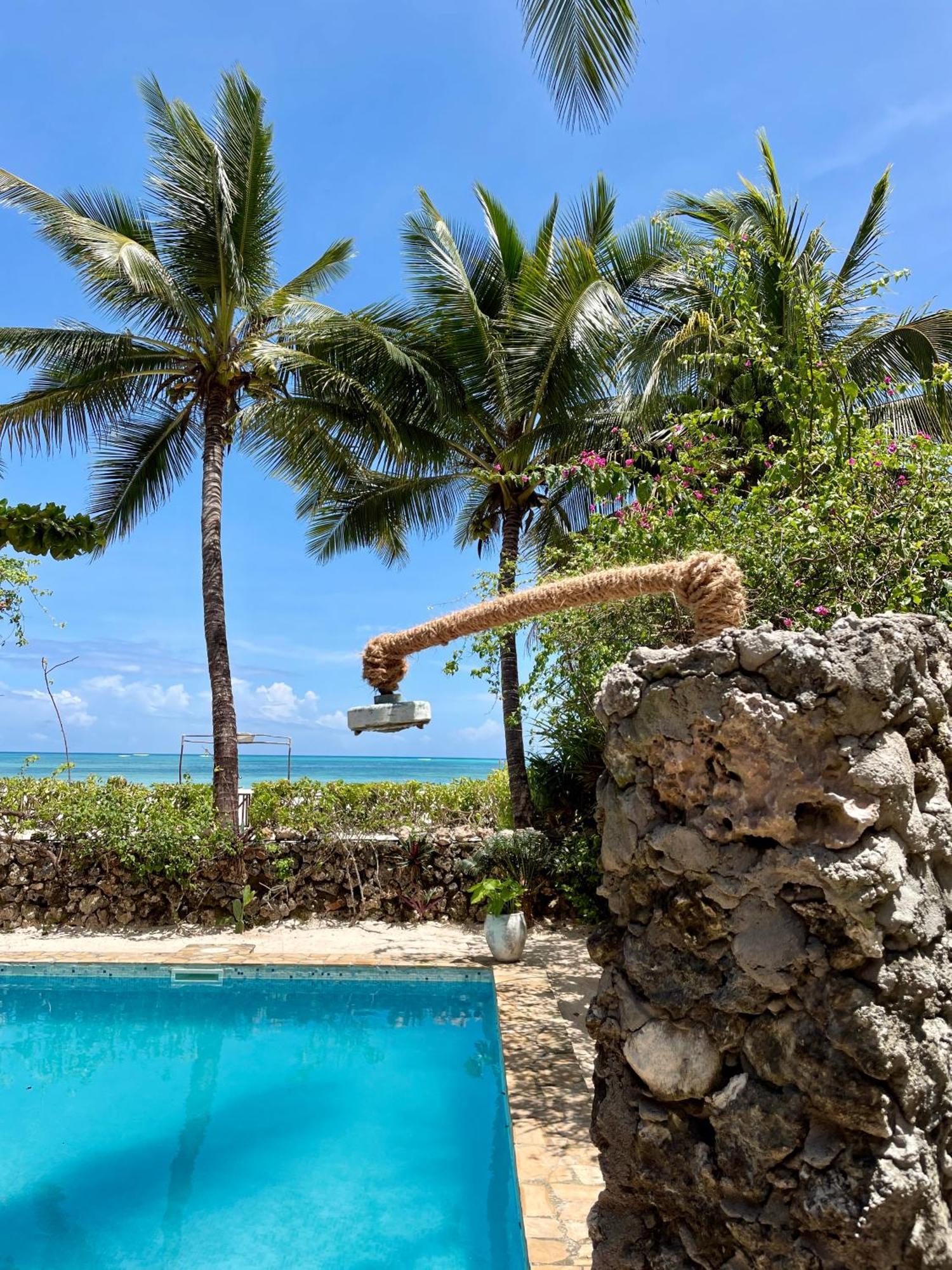 Villa Kipara - Private Beach & Pool Pwani Mchangani Exterior foto